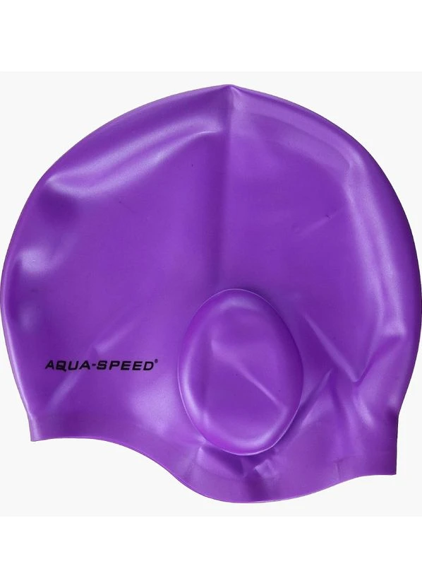 Шапочка для плавання Ear Violet 128-09 Aqua Speed (399410952)