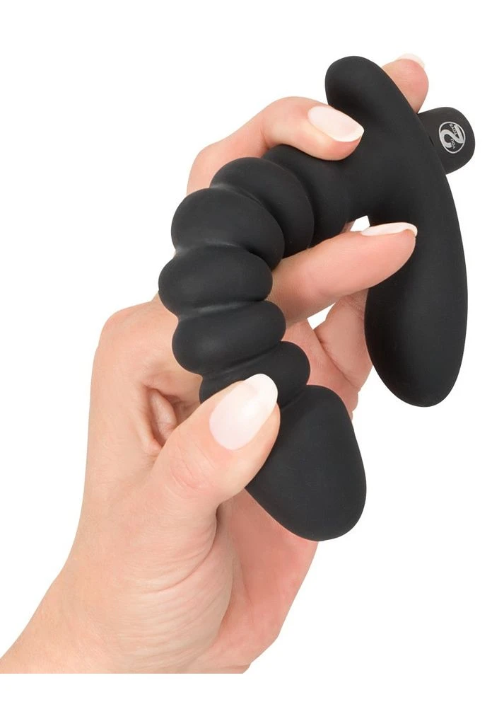 Анальный вибратор - Black Velvets Vibrating Plug Medium Orion (386470156)