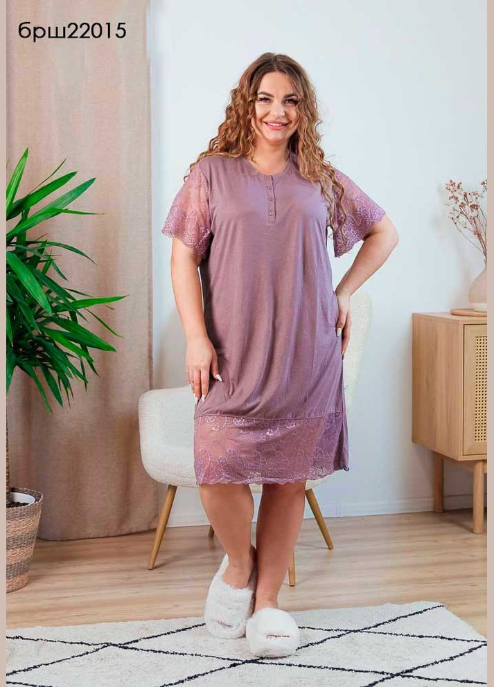 Жіноча нічна сорочка з гіпюром BOYRAZ (323481027)