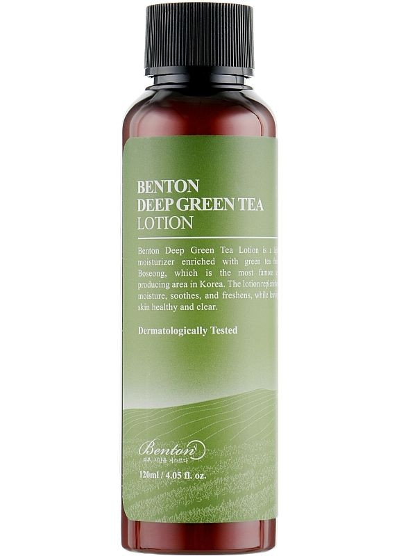 Увлажняющий лосьон с зеленым чаем Deep Green Tea Lotion 120ml (2-824311) Benton (369790051)