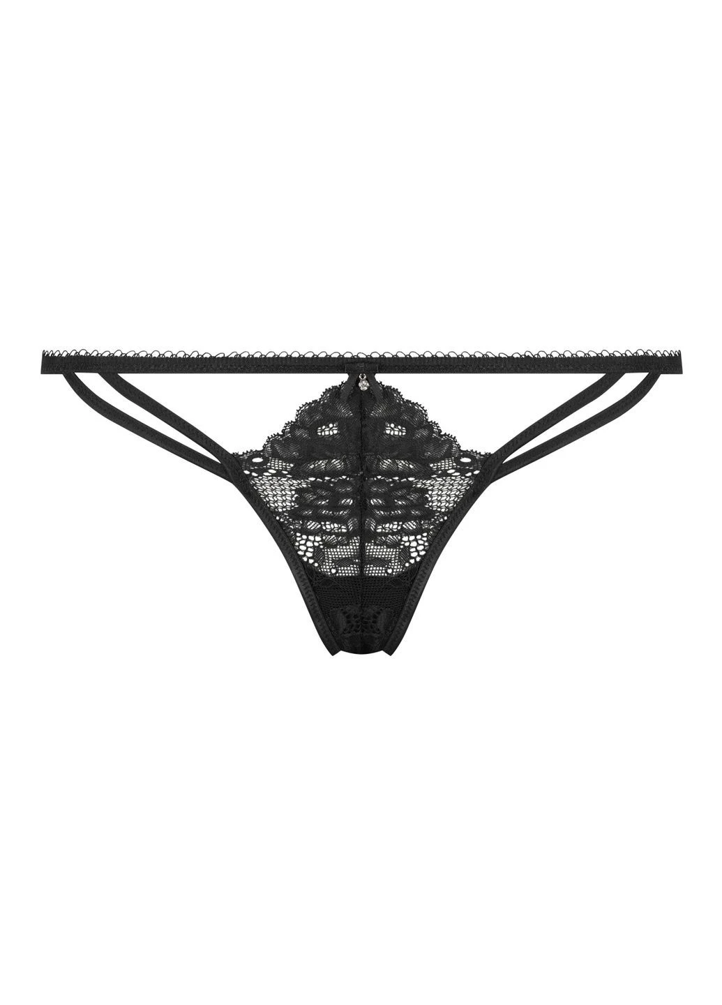 Трусики Anna черные Hunkemoller (364674981)