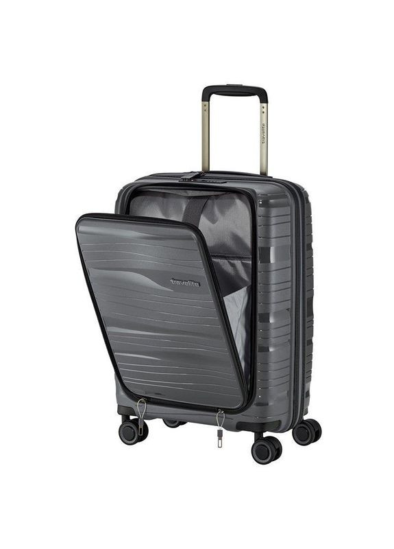 Чемодан на 4 колесах MOTION Anthracite S с карманом д/ноутбука 43л (TL074946-04) Travelite (322206351)