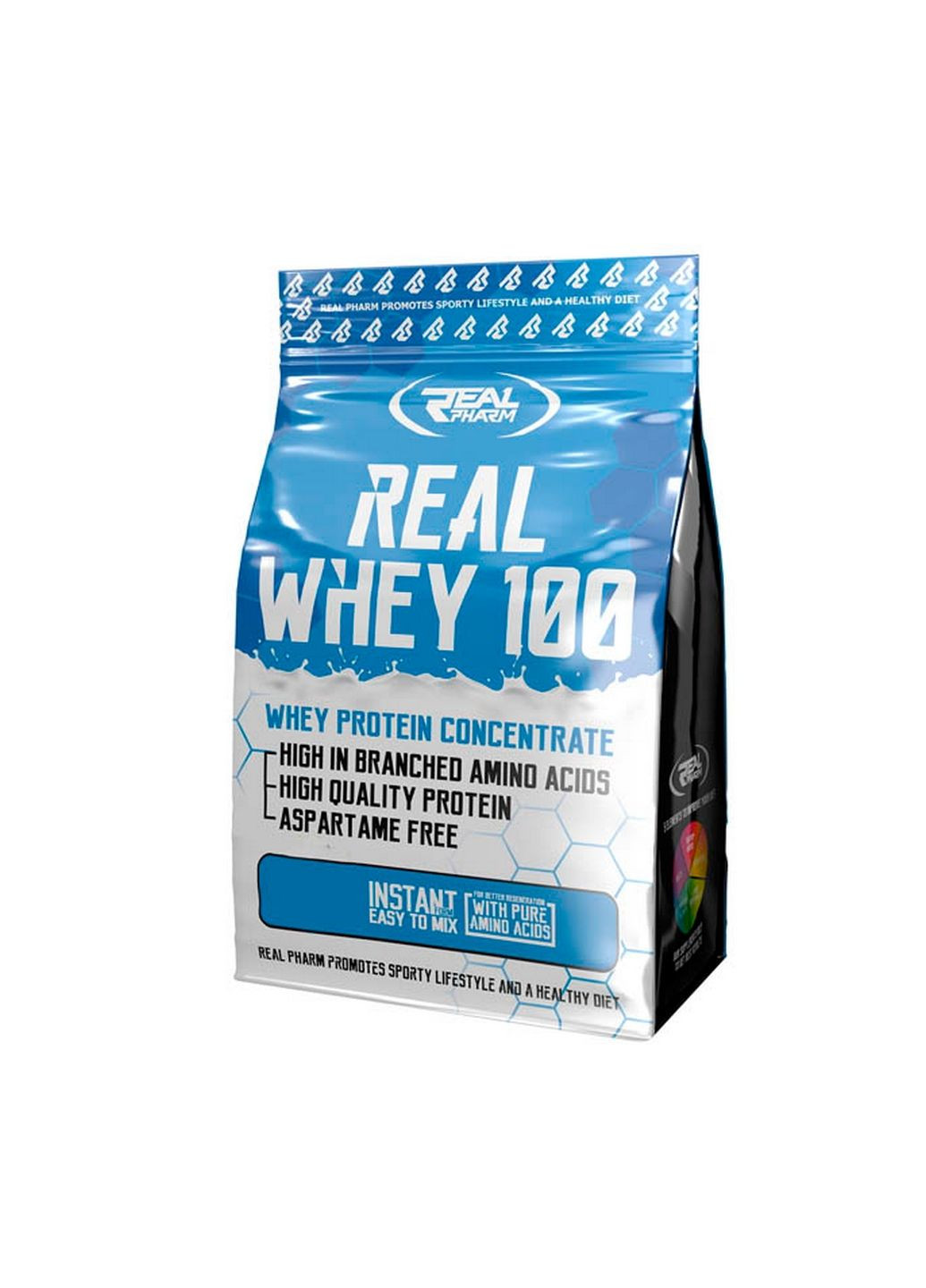 Протеин Real Whey 100, 700 грамм Соленая карамель Real Pharm (293477513)