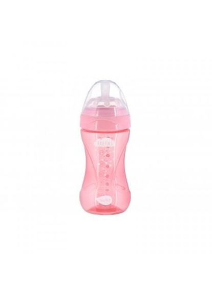 Пляшечка для годування Mimic Cool 250мл рожева (NV6032PINK) Nuvita mimic cool 250 мл розовая (268145848)