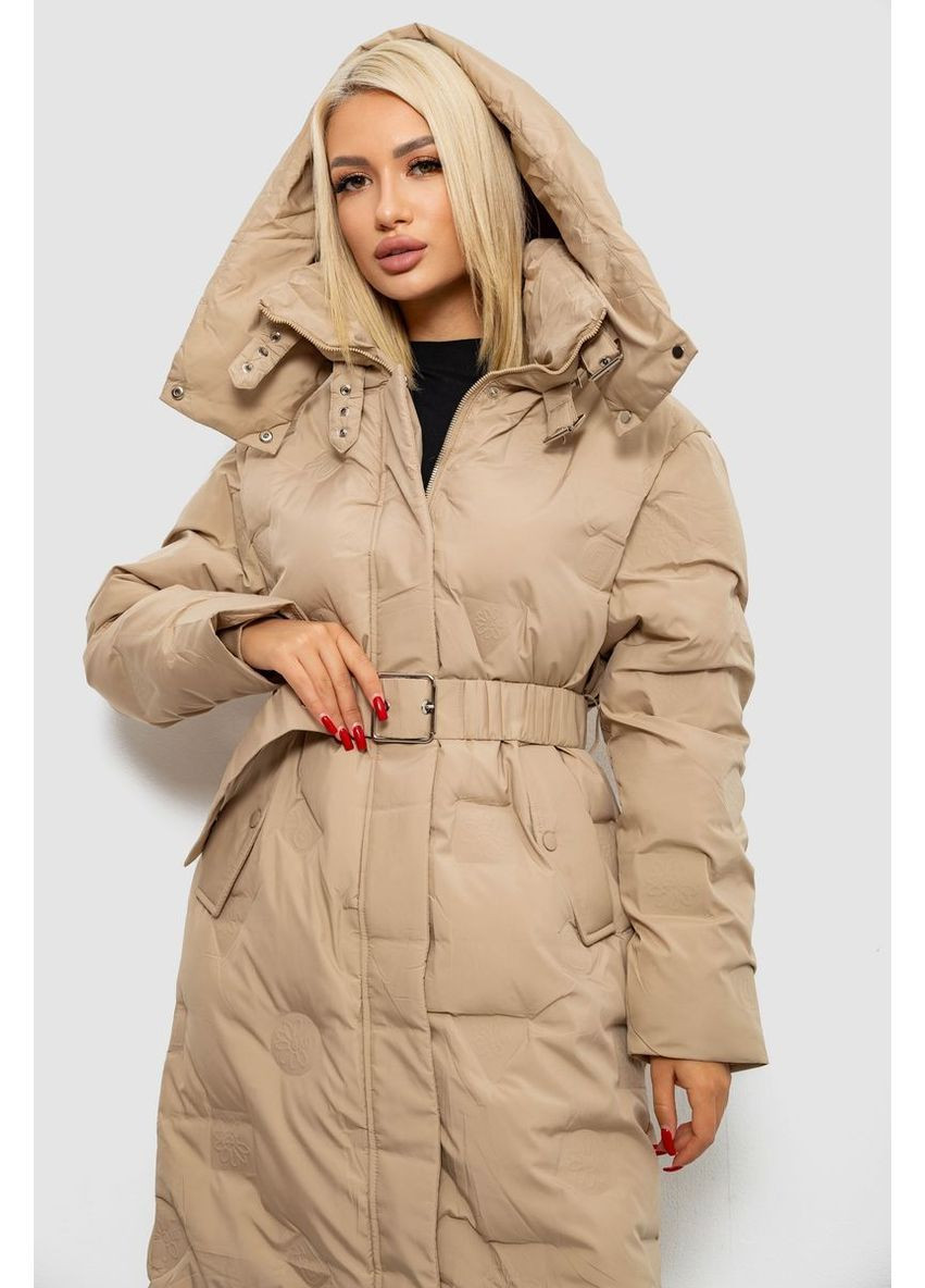 Бежева зимня куртка жіноча зимова Ager 244R5609