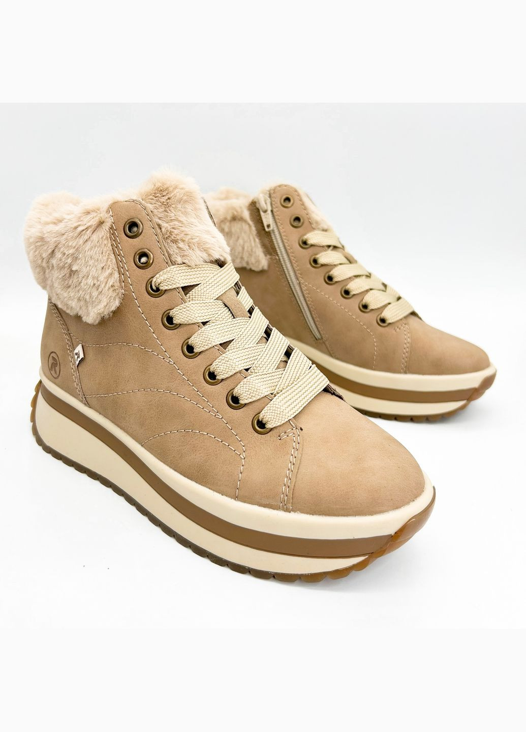 Зимние ботинки (р) нубук 0-1-1-w-0961-20 Rieker