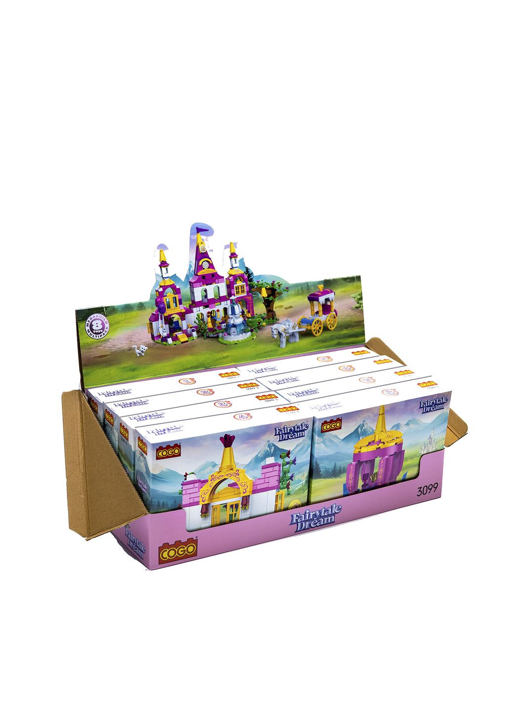 Конструктор Казковий сон колір різнокольоровий CB-00284188 Cogo (357014852)