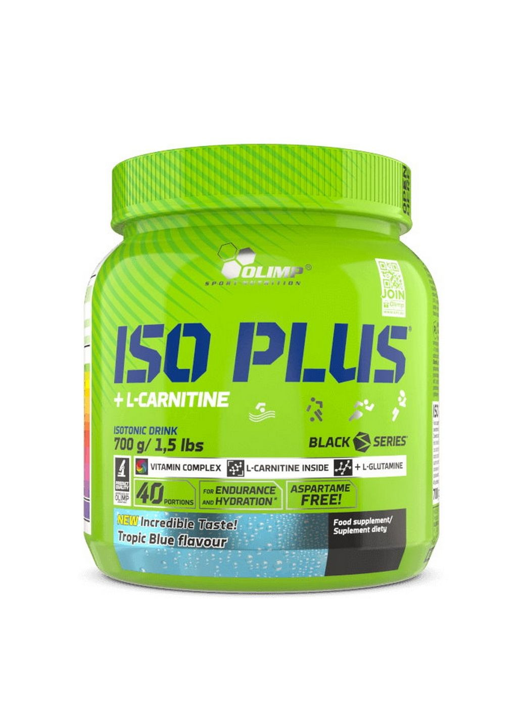 Ізотонік Iso Plus, 700 грам Тропік Olimp (294930007)
