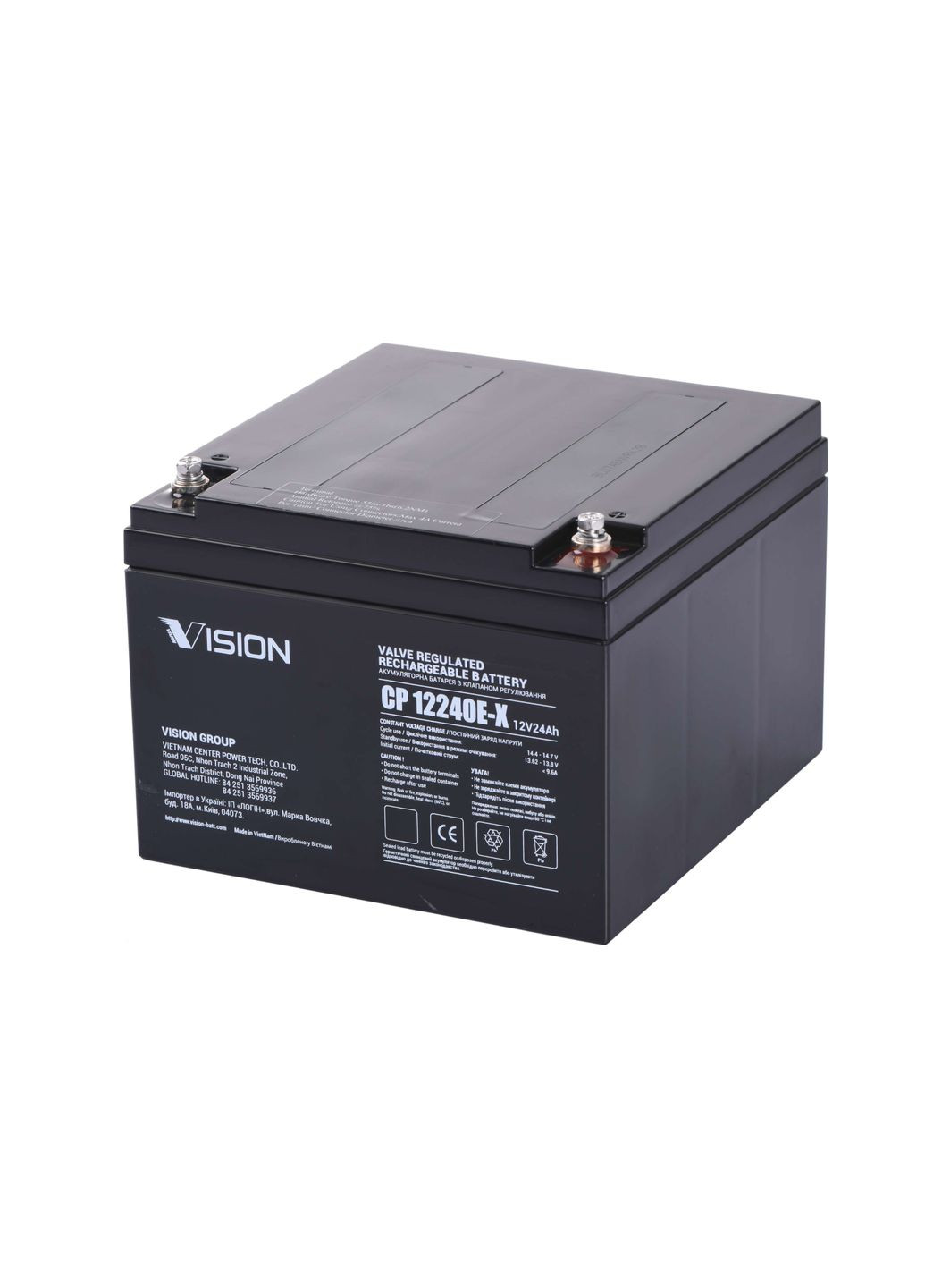 Аккумуляторная батарея CP 12V 24Ah Vision (315434585)