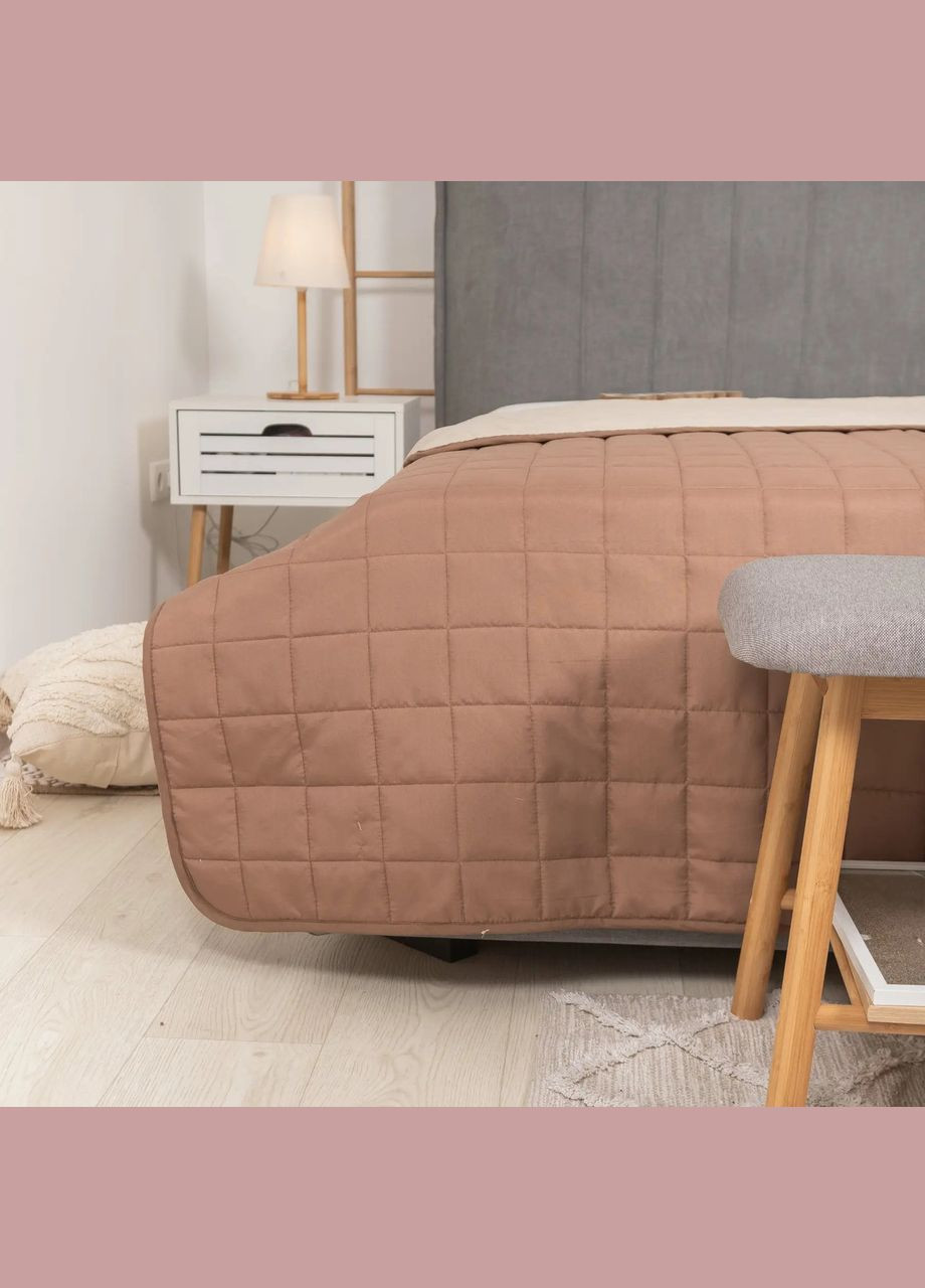 Покривало Дует двостороннє - Капучино 210*240 Viluta (305875563)