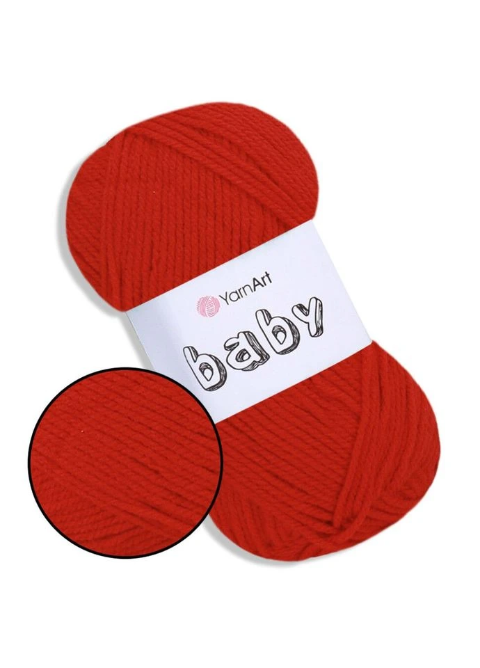 Пряжа для игрушек Baby YA150-50 акрил, 50 грамм, 150 м, в ассортименте YA150-50 YarnArt (392272651)