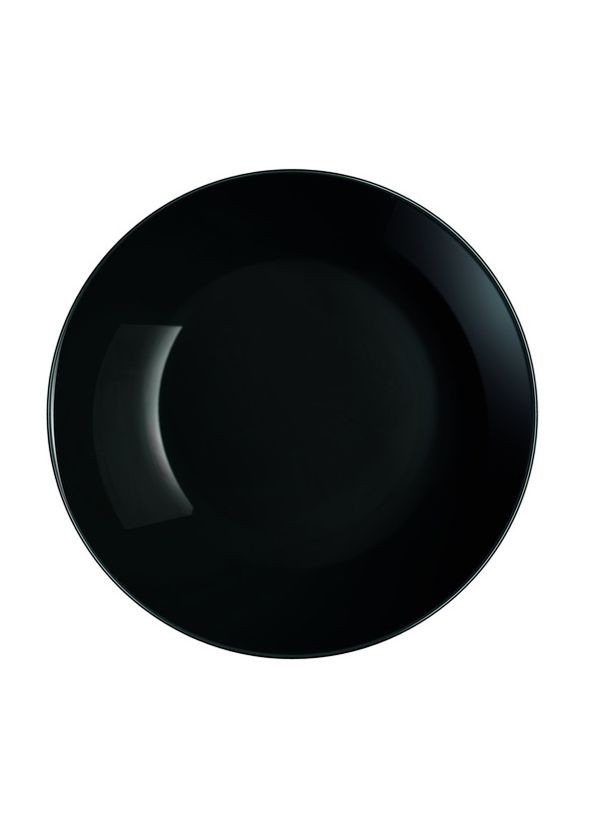 Тарелка суповая Diwali Black 20 см (P0787) Luminarc (280944854)