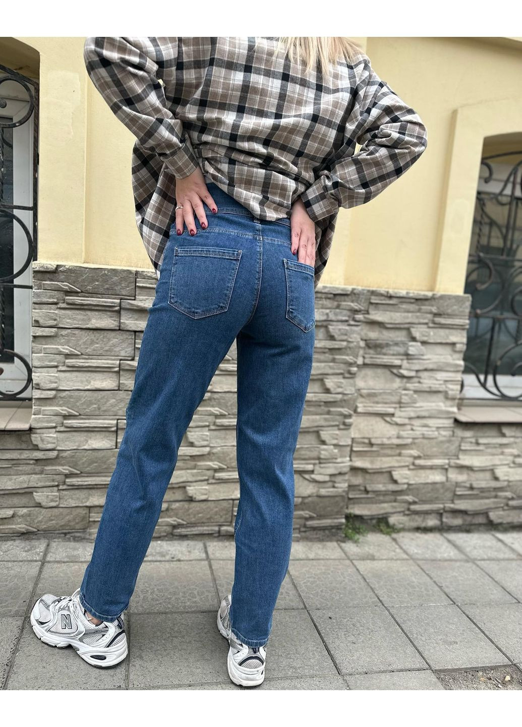 Джинси мом для вагітних No Brand - (367984520)