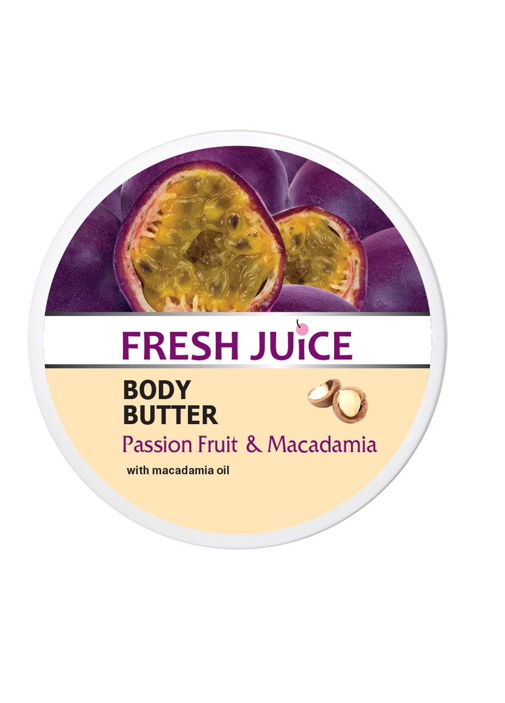 Крем-масло для тела Passion Fruit & Macadamia 225 мл Fresh Juice (283017508)