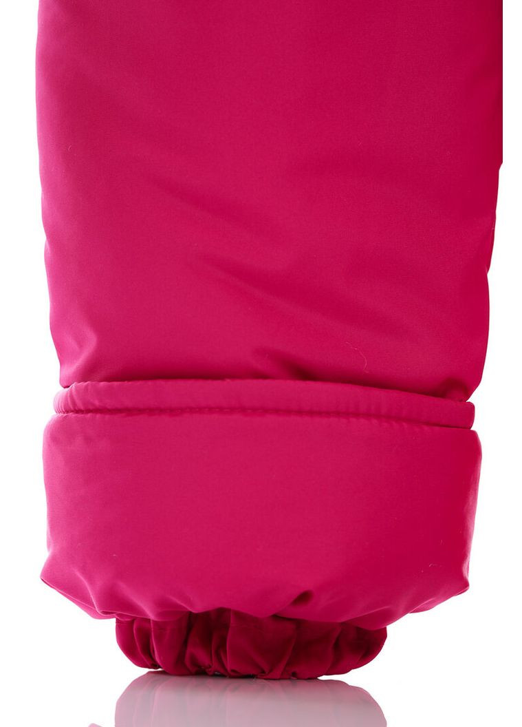 Комбинезон Конверт на меху для девочки с принтом Корон мех белый с черным тройка розовый 98 см (51428) BABYKROHA (315423914)