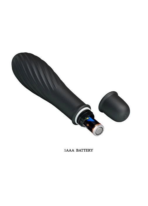 Вібратор Solomon Vibrator Black Pretty Love (383093455)