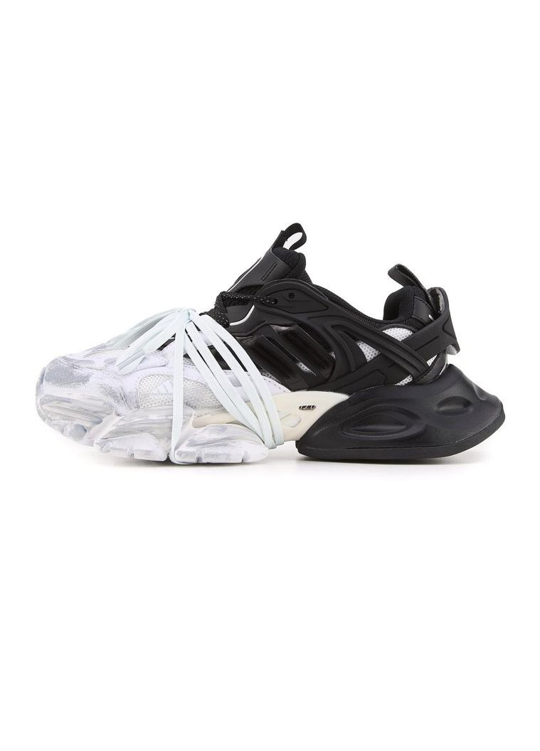 Чорні Осінні кросівки чоловічі adidas vento xlg deluxe black white адідас венто xlg делюкс No Brand