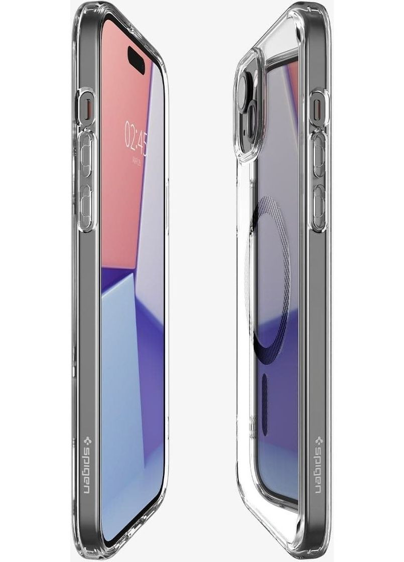 Чохол-накладка Ultra Hybrid MagFit для Apple iPhone 15 Carbon Fiber (ACS06805) Spigen (370618571)
