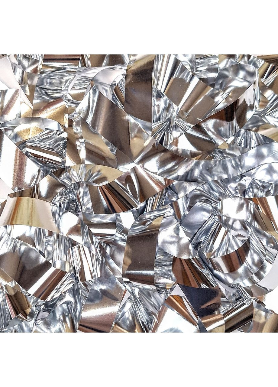 Папір (Стрічка) для Паперового Шоу Срібло No Brand (364504155)