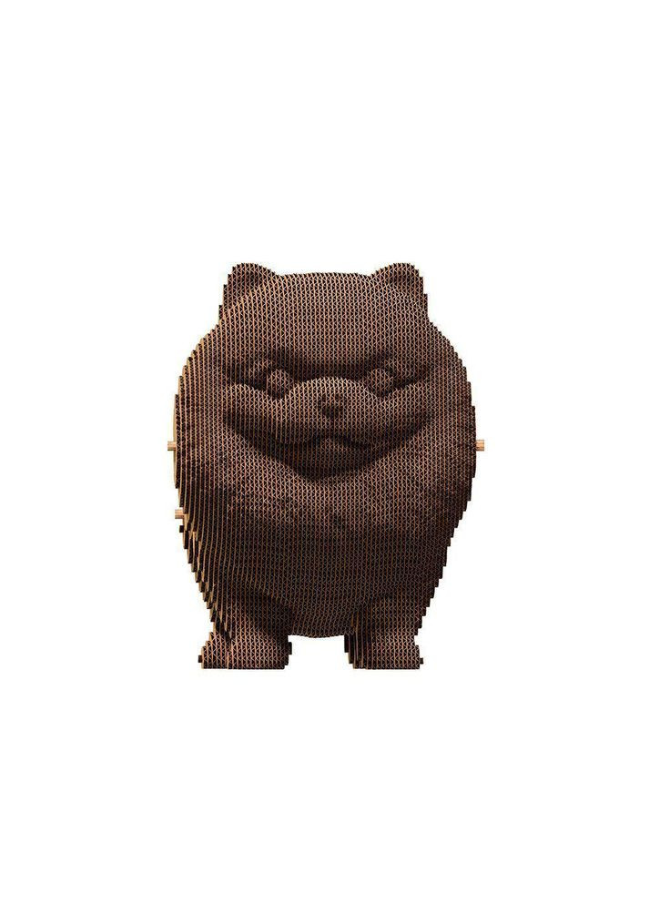 Картонний конструктор " 3D Puzzle Pomeranian spitz" Cartonic (313103180)