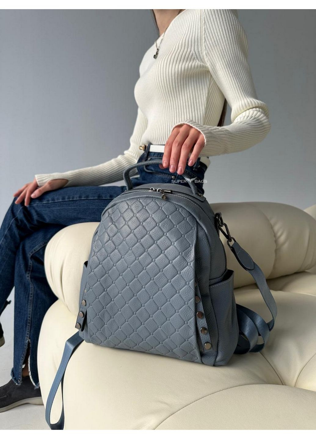 Шкіряний жіночий рюкзак Tiding Bag (279324890)