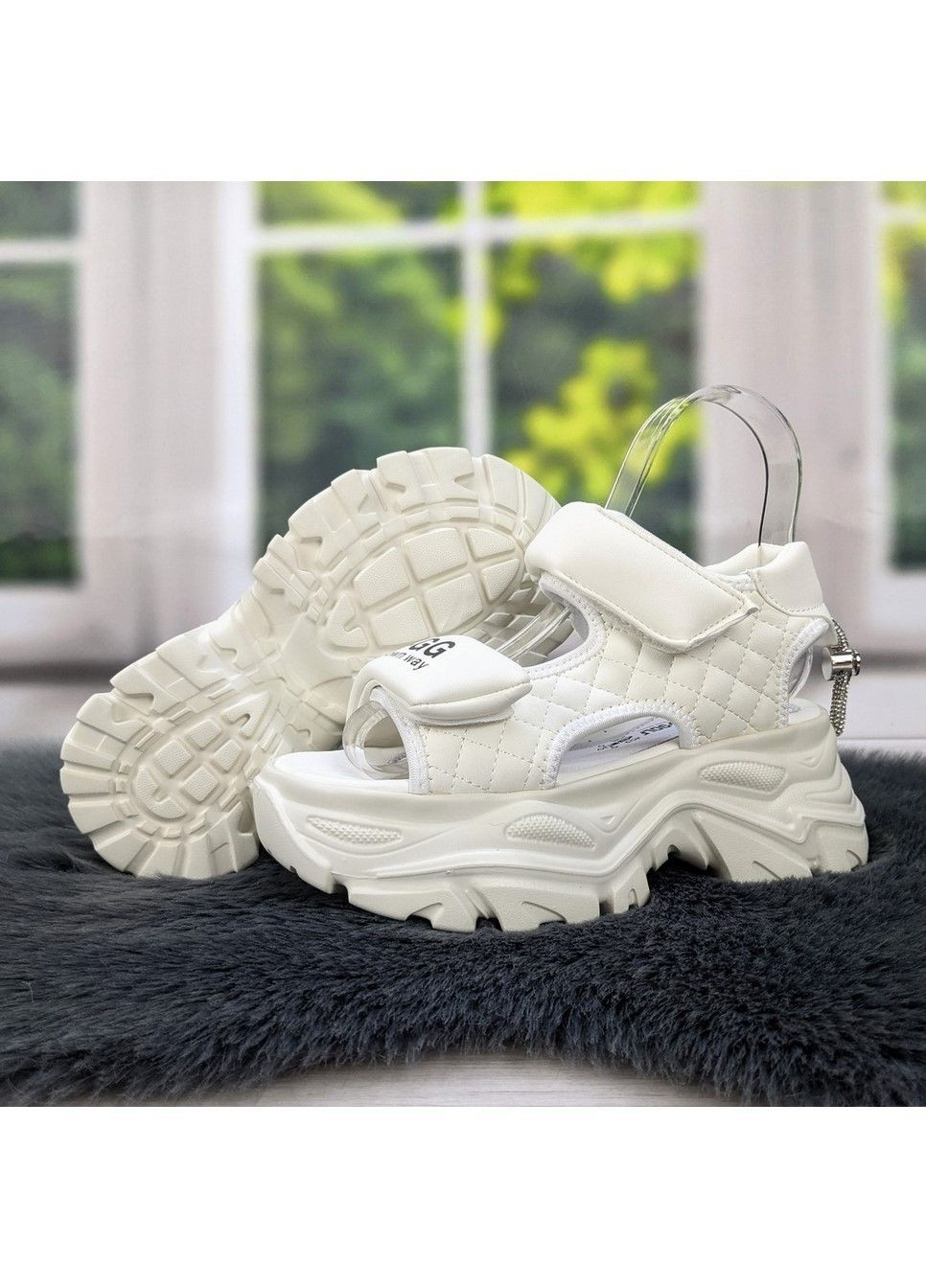 Підліткові босоніжки для дівчинки на платформі Jong Golf (295012306)