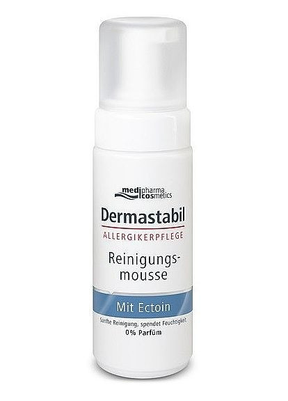Очищуючий мус для обличчя з ектоїном для чутливої, подразненої та схильної до алергії шкіри Dermastabil 150ml (1388288-21967711) Medipharma Cosmetics (368657759)
