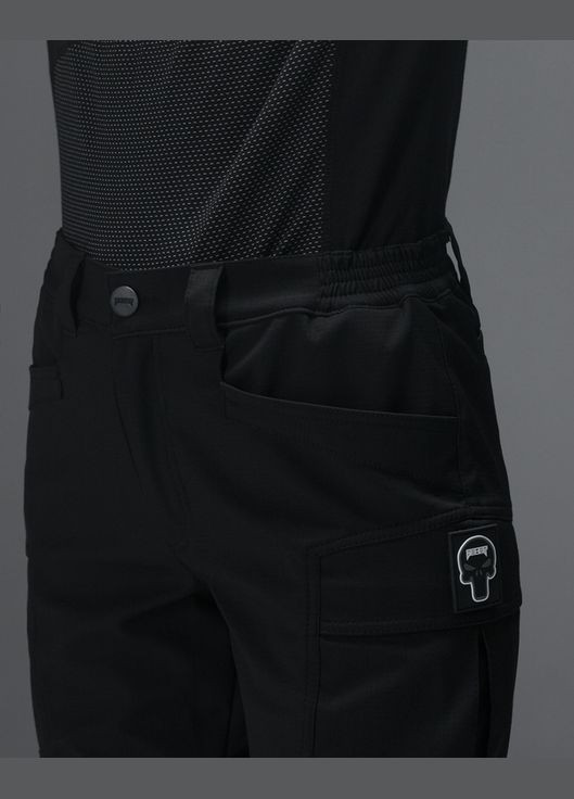 Жіночі брюки карго тактичні Капелан чорний BEZET (291437972)