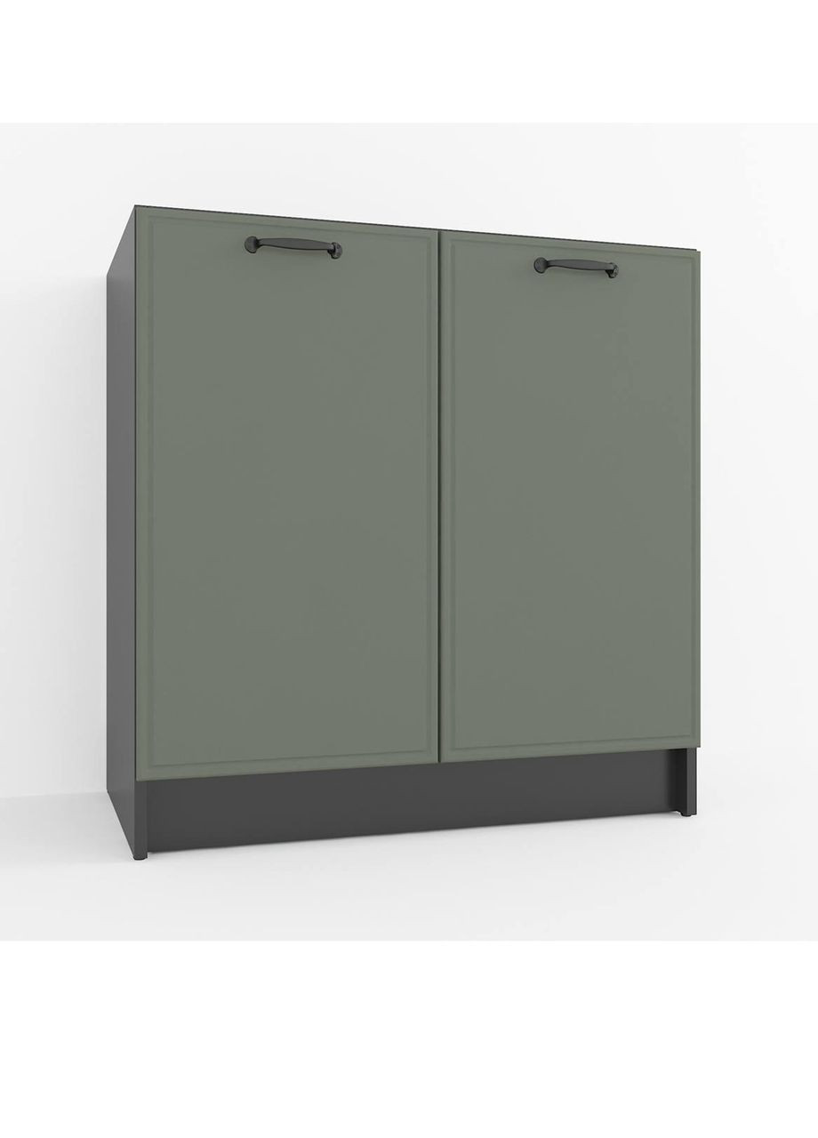 Тумба мийка для кухні (без стільниці), шафа підлогова, кухонні меблі, нижній модуль 800 мм С-055 No Brand (371909971)