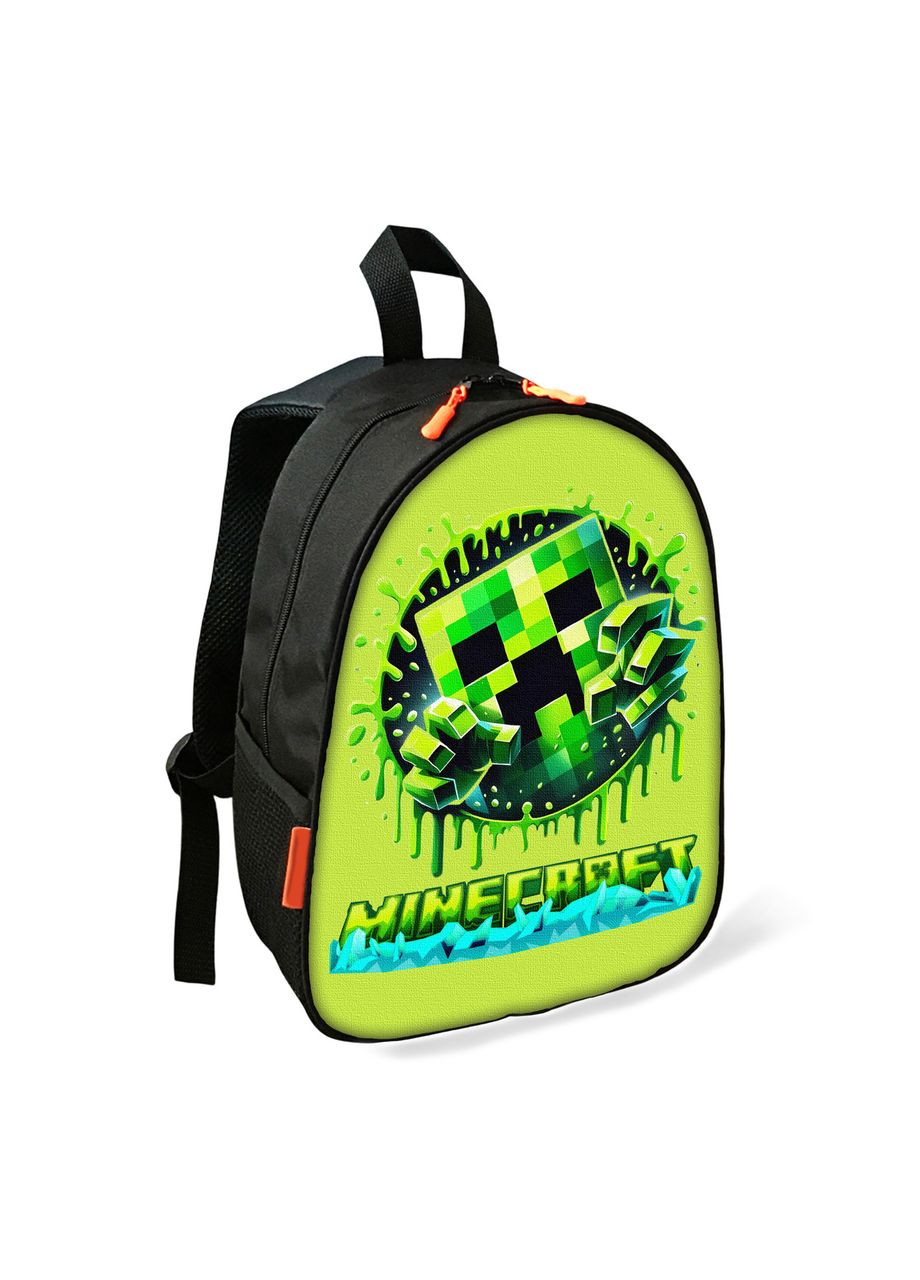 Рюкзак Minecraft Крипер детский школьный/городской 34х27х13 см для мальчика (2752) No Brand (337468540)