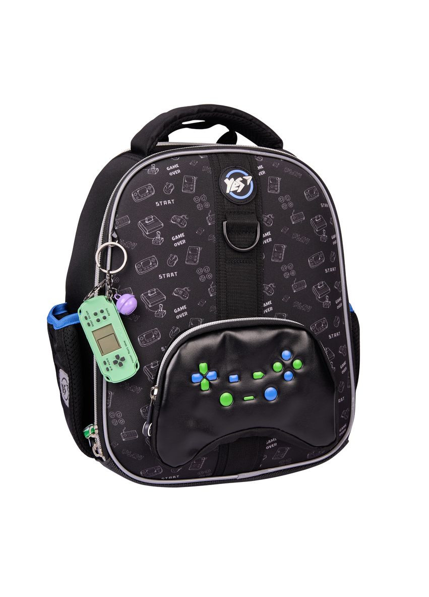 Рюкзак каркасний H-100 Game On! 35х28х15 см Чорний (559897) Yes (353747642)