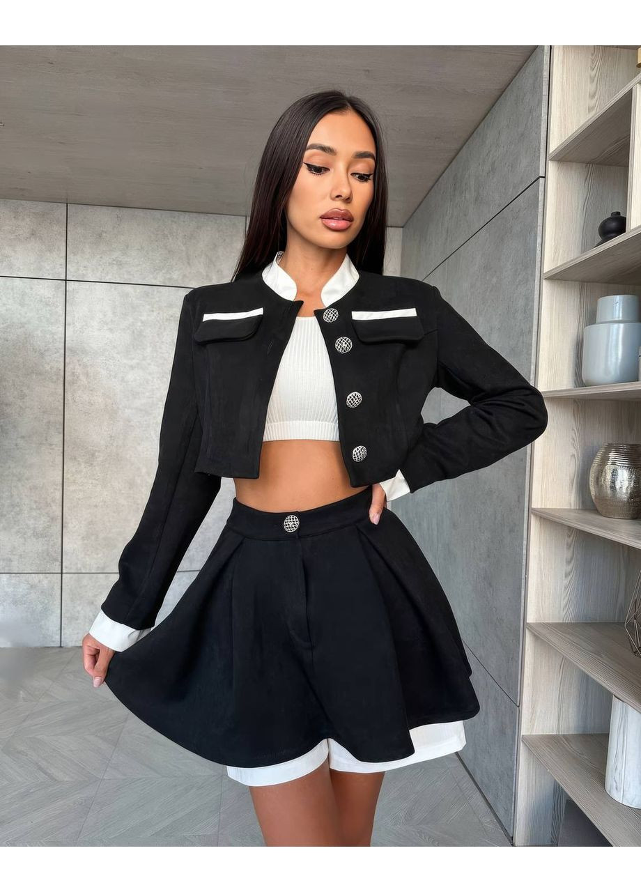 Жіночий костюм із замшу Україна (355889582)