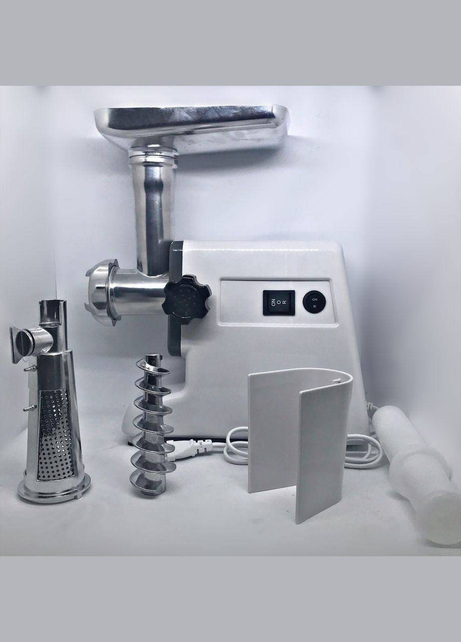 Электрическая мясорубка с соковыжималкой 2500W Белая (1806474292) Crownberg CB-4212 (336213561)