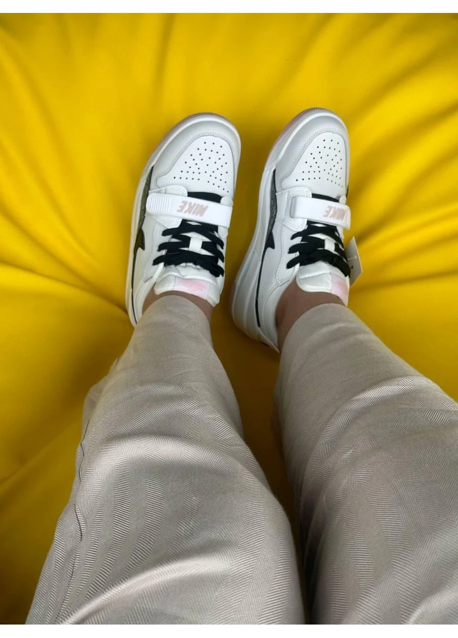 КРОСІВКИ ЖІНОЧІ NIKE LEGACY 312 LOW WHITE НАЙК ЛЕГАСІ БІЛІ No Brand білі демісезони (391936745)