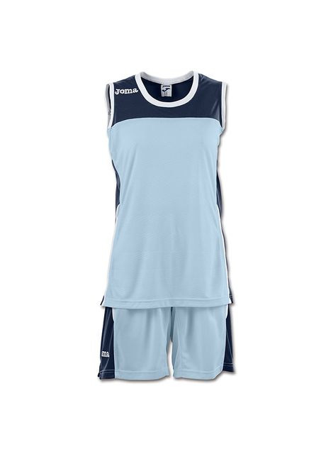Баскетбольна форма блакитна жін. SET SPACE II 900376.353 Joma (371994795)