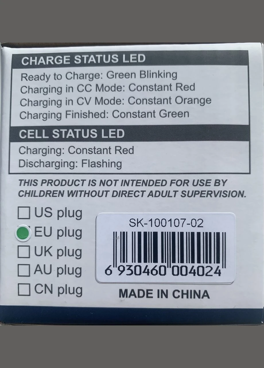 Зарядний пристрій E430 LiPo/LiFe 7.4-14.8 V, 2-4S SkyRC (382396493)