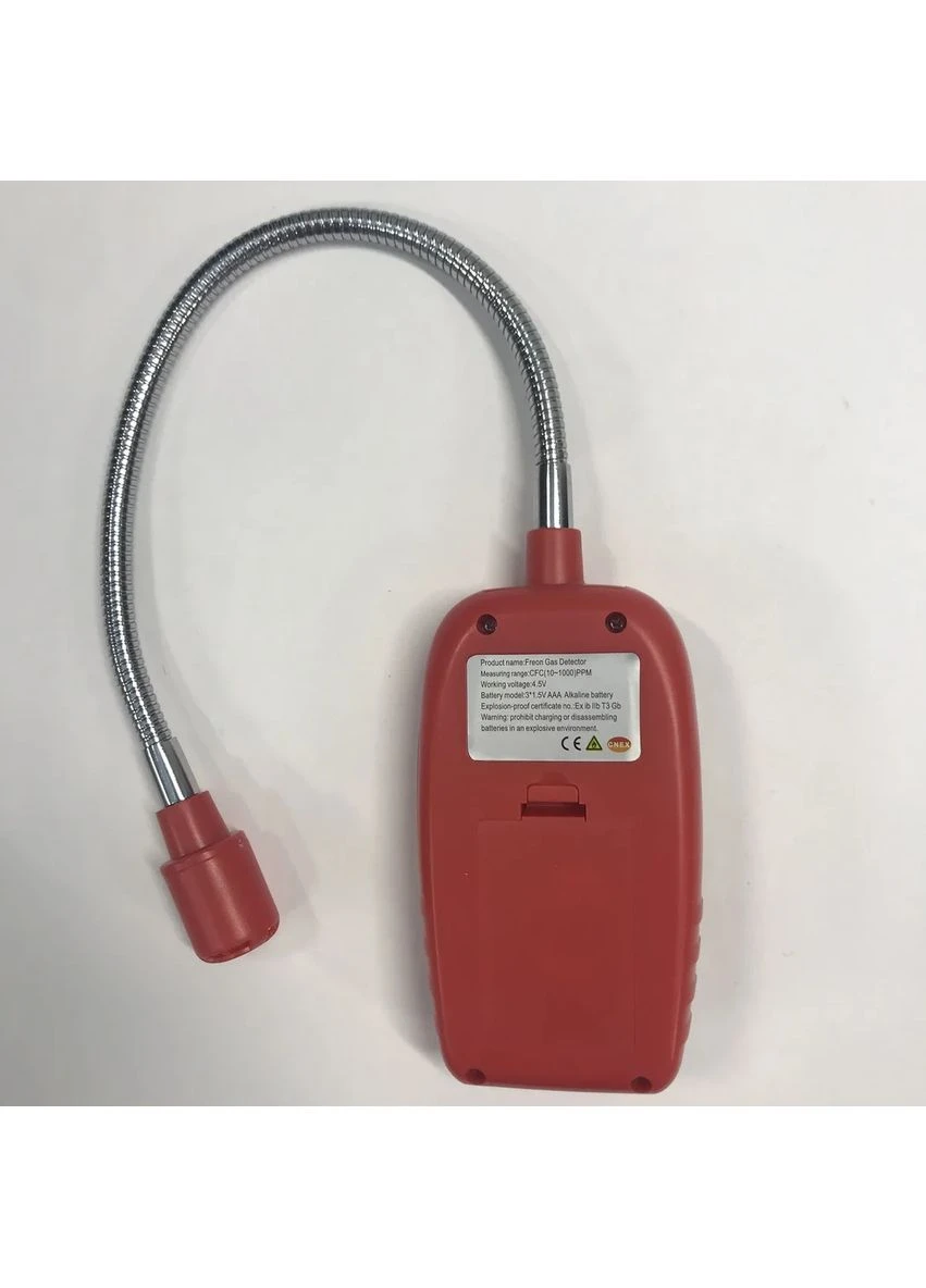 Детектор витоку фреону WT8827 високочутливий 10-1000 ppm портативний 30 см чорний Wintact (383142283)