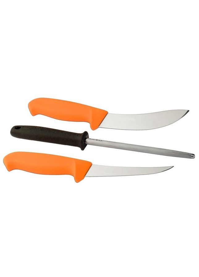 Набір 2 ножа + Мусат Hunting Set 3000 Orange (12098) Morakniv (314778680)