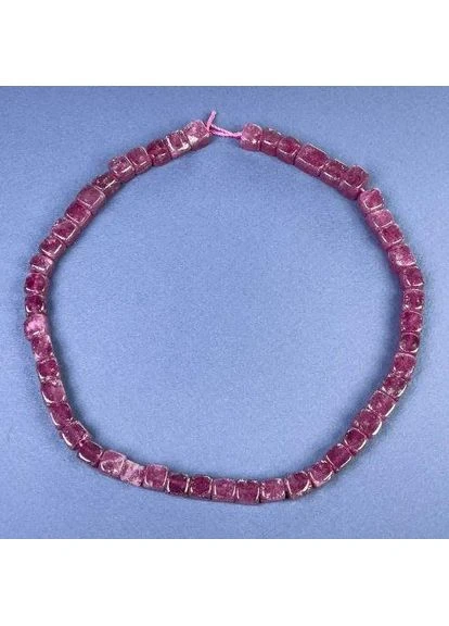 Бусины Турмалин кубик 8х8мм+- на нитке L-38см+- Новинка No Brand (377343921)