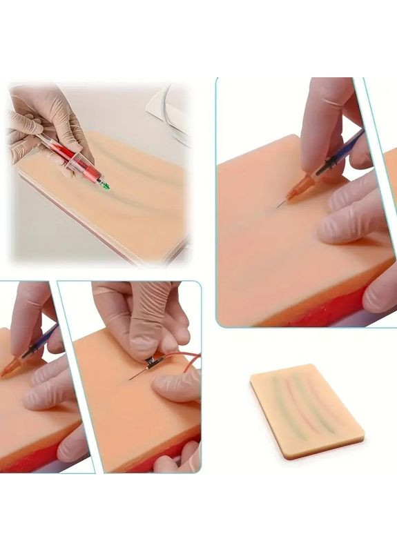 Тренировочная силиконовая модель для практики проведения инъекций и венопункции No Brand (365721160)