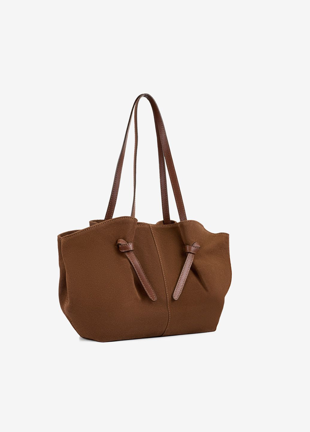 Сумка женская замшевая шоппер большая Shopper Regina Notte (366545818)