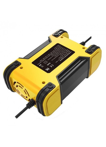 Імпульсний зарядний пристрій для автомобільних AGM гелевих мото LiFePo4 акумуляторів автоматична зарядка з функціє (1893) Foxsur (298574210)