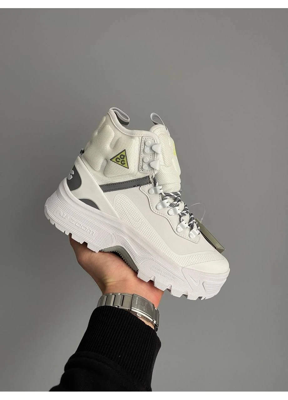 Кроссовки женские и мужские Nike ACG Air Zoom Gaiadome GTX White | Найк АЦГ Аир Зум Гайадом белые No Brand белые демисезоны (382645478)