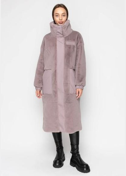 Экошуба 1314-1M-C Маренго/ бдительный бежевый 15-11/ 15-11 SAM MK Samange (313111708)