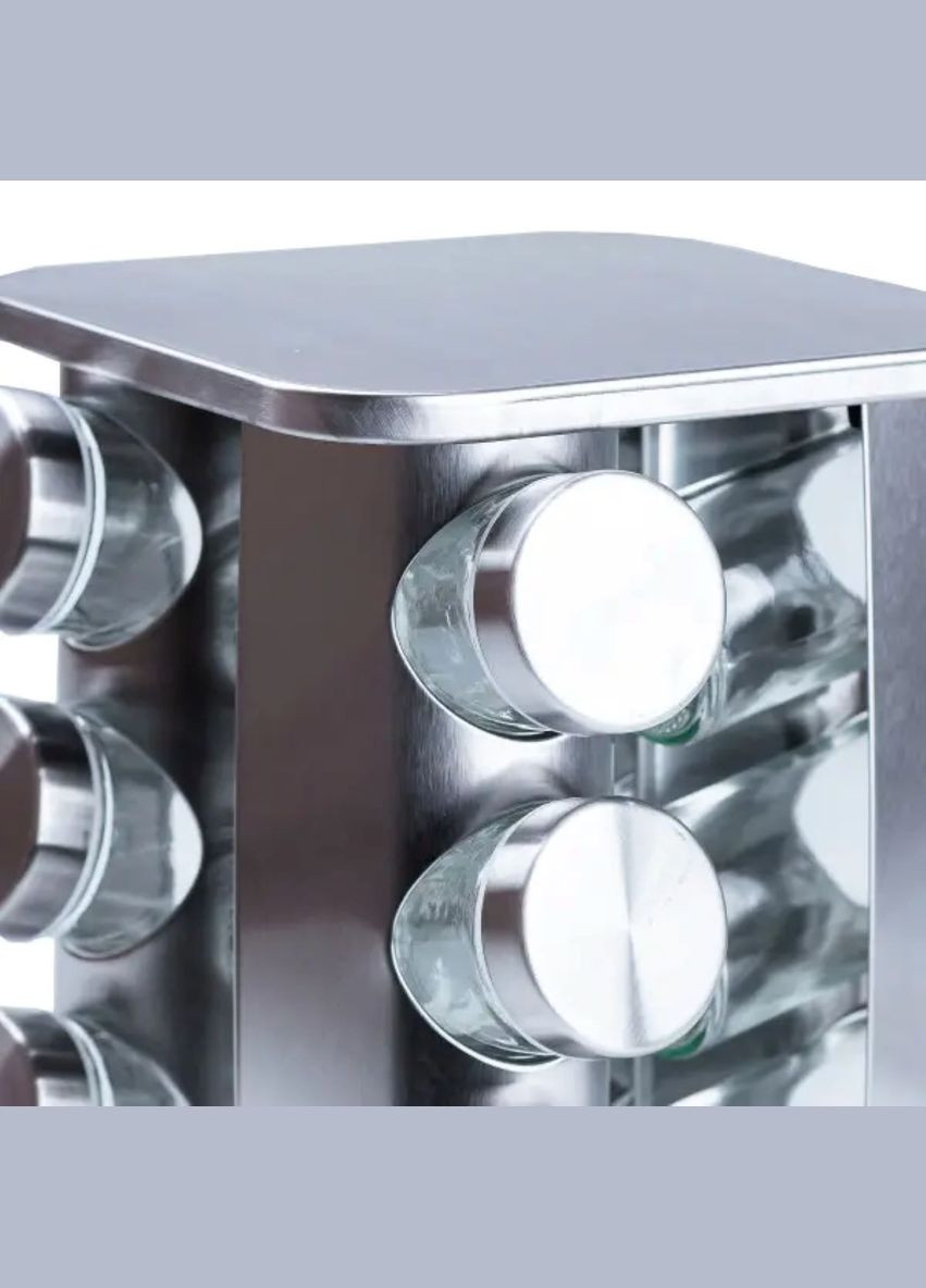 Набор для специй на подставке 12 баночек по 100 мл HP15290 TS Kitchen (353504593)