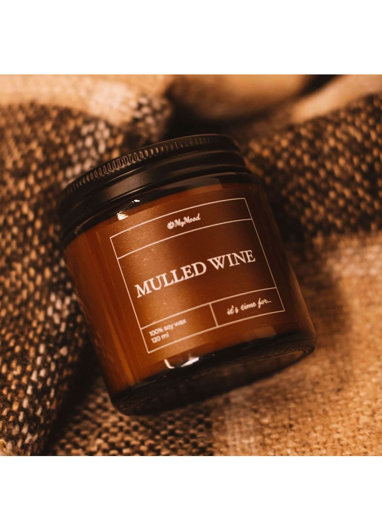 Соевая свеча "Mulled wine" (глинтвейн со специями) MyMood (366577940)
