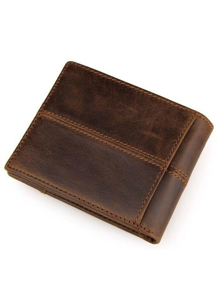 Гаманець чоловічий 14225 Коричневий Vintage (329148805)