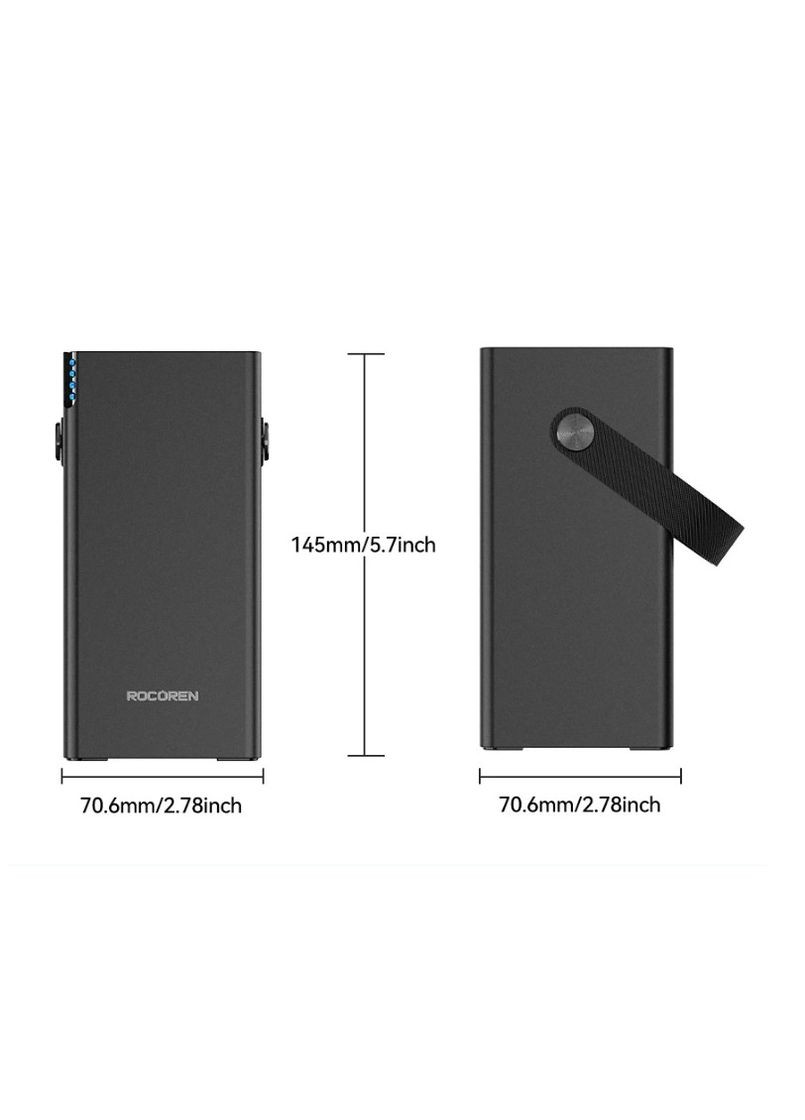 Павербанк 22.5W 50000mAh RCBP5W-RLA01 black Rocoren (372481676)