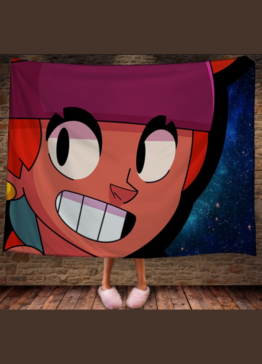 Плед з 3D принтом на тему Brawl Stars Герої Бравл Старс Перша Креативна мануфактура PERFECTUS Плед (301870361)