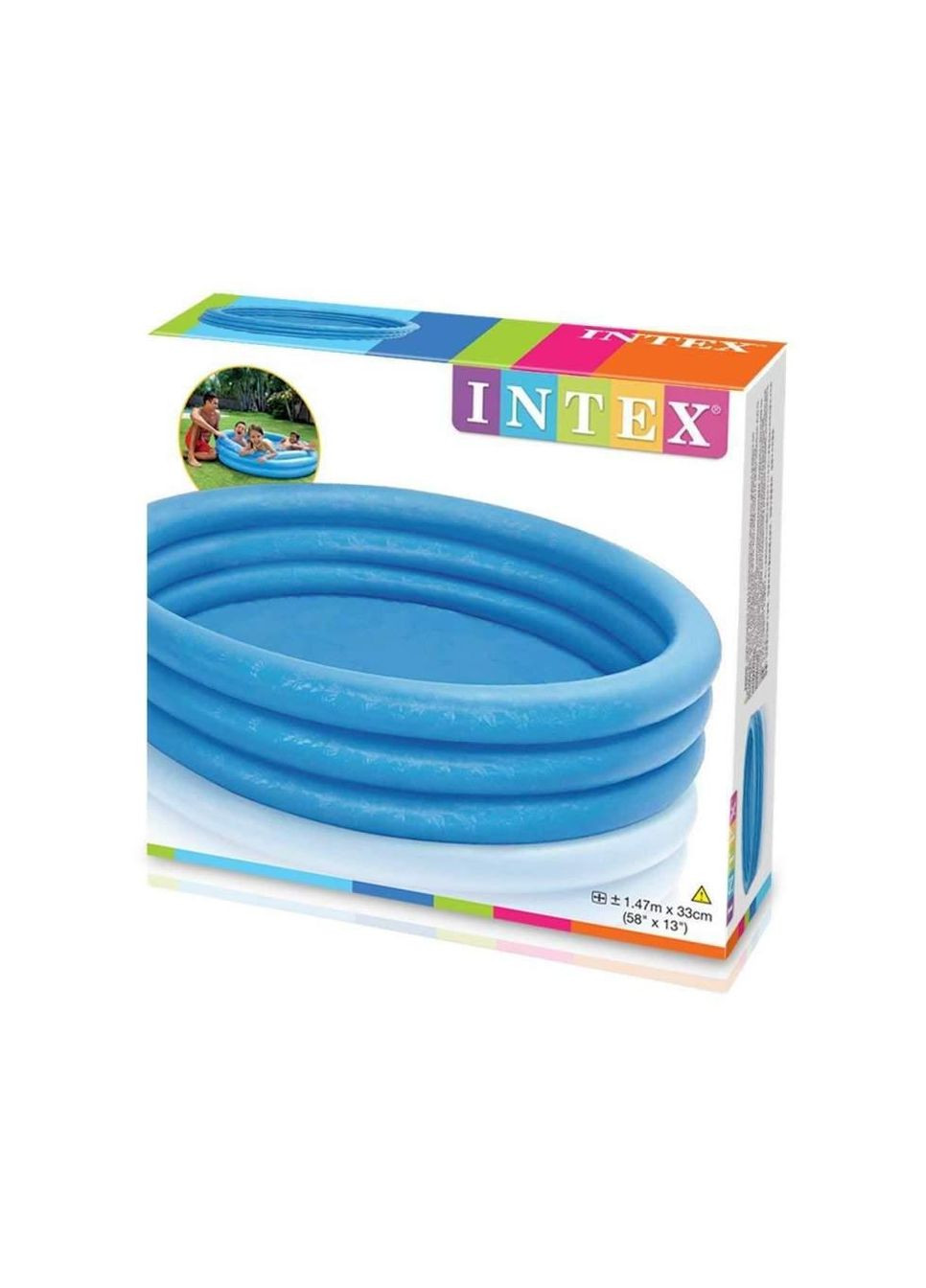 Надувной детский бассейн 58426 (Диаметр 147 x Высота 33см) Intex (307089022)